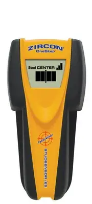 Zircon 61961 Black/Yellow Audio Alert Stud Sensor 6.21 L x 3.04 W in.