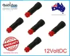 5 x Merit Hella Universal Cigarette Lighter Plug Adaptor 12V 8A Caravan, Fridge