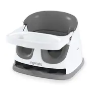 Ingenuity Baby Base 2In1 Baby/Infant Booster Seat High Chair 6-36m Slate