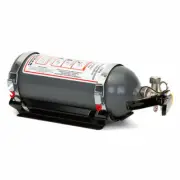FEV 2.5KG NOVEC 1230 GAS [MATT GREY] HANDHELD FIRE EXTINGUISHER WITH CRADLE