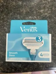 Gillette Venus Smooth, Doux Replacement Blades Set Of 4 Blades D01