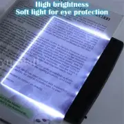 AU Creative LED Book Light Reading Night Flat Plate Panel Lamps Portable Bedroom