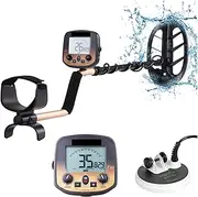 Metal Detectors, FS2 Metal Detector High Sensitivity Treasure Finder Precise Locator Waterproof Search 11'' Coil and 5'' Coil Gold Metal Detector for Beach/Gold Hunting