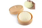 2-pack bun squeeze ball, fidget toy, palm sensory toy for stress relief and concentration