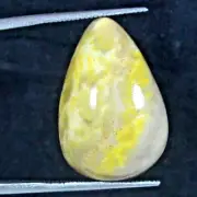 16.95 Ct 100% Natural Yellow Bumble Bee Jasper Cabochon gems for jewelry A1=11