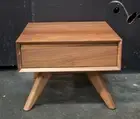 Copenhagen – 600mm Lamp Table – Solid American Walnut Timber