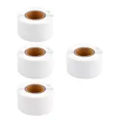 4Rolls 1-up File Folder Labels For Dymo 30327 LabelWriter White Thermal Paper