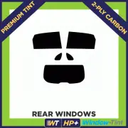 For Nissan Qashqai 2021+ Carbon Pre Cut Window Tint 35% Light Premium 2-ply HP+