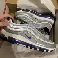 在飛比找蝦皮購物優惠-全新NIKE AIR MAX 97 銀彈 子彈 銀紫(26c