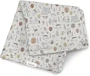 Milk Snob Disney Infant Boy/Girl Swaddle Blanket, Soft Receiving, Security and Play, Toddler Infant Newborn Bedding, Baby Shower, Baby Registry Gift (Winnie The Pooh Baby Bee) 34 * 34 inches