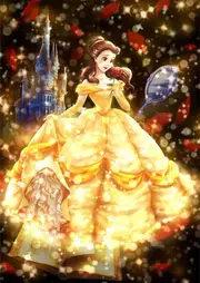 Tenyo Puzzle 266pc - Disney Beauty & the Beast - Belle's Shining Love Story
