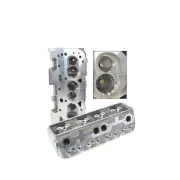 Aeroflow Bare Aluminium Cylinder Heads Pair 200Cc Runner With 64Cc Chamber