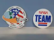 NASA Challenger Space Shuttle Decal Qnd NASA Team Decal