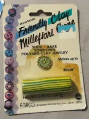 U PICK Amaco Friendly Clay Millefiori Polymer Rod Makes Up To 20 Beads