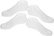 ULTECHNOVO Versatile Fake Foot Display for Socks Shoes Lightweight Mannequin Foot Mold