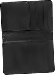 [GLSTOY] Leather Passport Holder Cover Card Storage for Travel Essentials Pu Leather Passport Protector