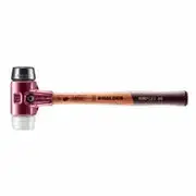 HALDER 40mm 535g Rubber Mallet Rubber/Superplastic Tips Wood Handle 3027.04