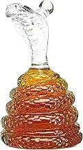 King Cobra Snake Whiskey Decanter - The Wine Savant Snake Glass Decanter