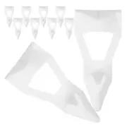 10pcs Wardrobe Shelf Bracket Closet Divider Support Bracket Floating Shelf