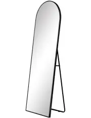 [Cooper & Co] Cindy Arched Standing Full Length Mirror 165cm Black