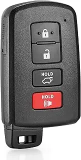 Smart Proximity Key Fob Replacement Fits for Toyota RAV4 2013 2014 2015 2016 2017 2018 2019 Keyless Entry Remote Start Control 314.3 Mhz P/N:89904-0R080 89904-42070 FCC:HYQ14FBA