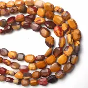 Mookaite Jasper Beads 8 Inch Strand 8-13 MM Beads Faceted Nugget Shape Beads