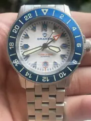 DRAKEN Tugela Airfoil GMT watch Gauge Exclusive BNIB