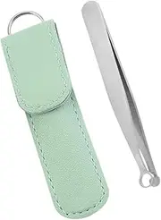 1Set Multi Purpose Nose Hair Trimming Tool Smooth Round Stainless Steel Nose Hair Tweezer with Ergonomic Handle Durable for Home Use and present Giving