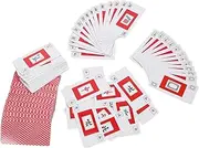 GETAJGHSD 2 Sets Travel Mahjong Card Lightweight Cards Dice Portable Game for Parties Home Travel Creative Present for Friends Family Fun Plaything for Social Gatherings