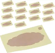 VINTORKY 20pcs Antiperspirant Stickers Underarm Perspiration Pads Antiperspirant Patch Underarm Sweat Patch Underarm Protectors Breathable Underarm Patch Armpit Shields Cotton Beige