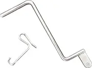 B Baosity 30Pcs Fence Tightener with 1 Tightener Handle Tensioning Tool Reusable Repair Tool for Agricultural Fencing Accessories