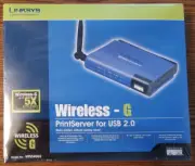 New! Sealed! - Linksys WPS54GU2 Wireless-G PrintServer