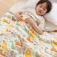 在飛比找松果購物優惠-六層紗布嬰兒浴巾泡泡紗毯柔軟空調毯夏季午睡毯 (3.4折)