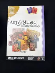 Art and Music History CD-ROM ZCI Windows SEALED NEW SET (5)