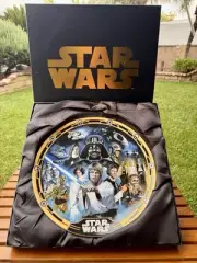 Bradford Exchange Star Wars Masterpiece Large Collectors Plate (0639 of 10,000)
