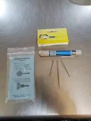 EuroTool Deluxe 3 Piece Diamond Bead Reamer Set with Handle