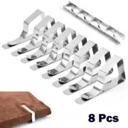 Tablecloth Holders Party Picnic Stainless Steel Triangle Tablecloth Clip