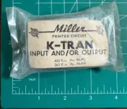 2-Pack Miller K-TRAN 15-H Input and/or Output 262 KC I.F. Transformer