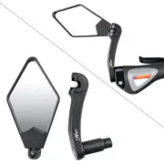 For Safety Hafny Bike Rearview Mirrors 360° Rotatable Mirror Handlebar Cycling