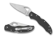 Byrd by Spyderco Knives Harrier 2 Lockback Black G-10 BY01GP2