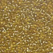 Silver-Lined Gold Miyuki Seed Beads 8/0 (8-9702-TB)
