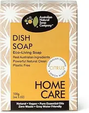 [The Aust. Natural Soap Co] Natural Palm Oil Free Solid Dish Soap 100g