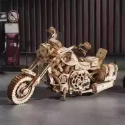 Robotime Motorcycle Puzzle 3D Wooden DIY Children Game Assembly Wood Model Kit