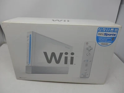 NEW IN BOX Nintendo Wii White Console With Wii Sports Bundle