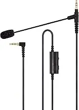 Cable Boom Microphone - Volume Control for PlayStation PS4 or Xbox One Controller, PC, Tablet,Laptop, Smartphone - Boompro Gaming Mic Compatible with V-Moda or Most Other 3.5mm Jack Headphone 150CM
