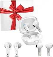 Hearing Aids, Hearing Aids for Seniors Rechargeable with Noise Cancelling Hearing Amplifiers for Seniors & Adults Hearing Loss with Portable Charging Case White by Ez-Hear