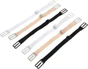 [TEMPNAP] Elastic Anti-slip Shoulder Straps Bra Gym Straps for Exercise Bra Non-slip Holders (3 Pairs)
