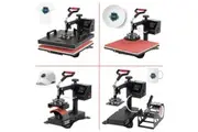 Advwin Heat Press Machine 5-in-1 Combo Sublimation Machine