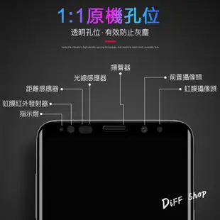 【售完不補】三星手機3D鋼化手機膜曲面滿版全膠玻璃貼 NOTE8 note9 S9 S8 plus s7 s6 edge