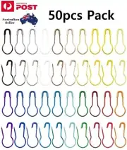 Calabash Bulb Pear Shaped Safety Pins- 50pcs Pack